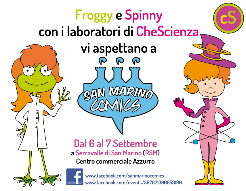 CheScienza a San Marino Comics